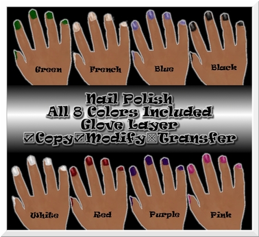 Second Life Marketplace - Nail Polish